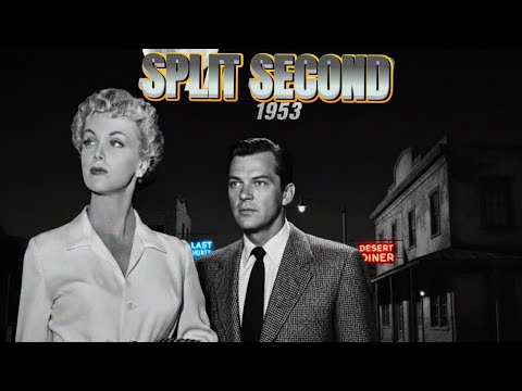 Split Second (1953) – Full Movie + Film Facts | Film Noir Thriller | Public Domain | Free Movie