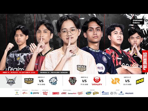 🔴 LIVE | MPL ID S16 | RS Hari 3 Minggu 9 | Bahasa Indonesia