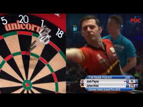 2019 German Darts Grand Prix Round 1 Payne vs Artut