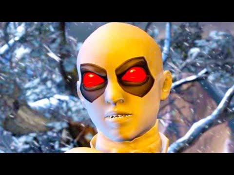 Mortal Kombat XL - X-Force Deadpool D'Vorah Costume Skin PC Mod Performs Intros On All Stages