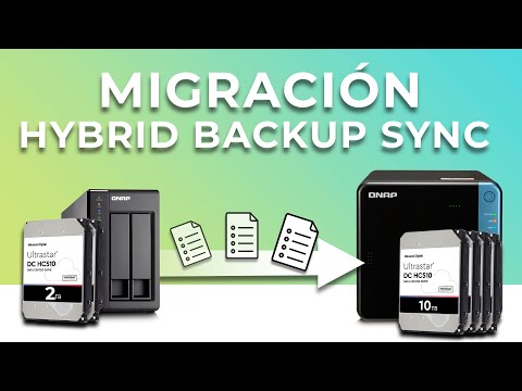 Migración a un nuevo servidor NAS QNAP con Hybrid Backup Sync