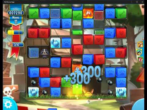 Pet Rescue Saga level 4018 no boosters