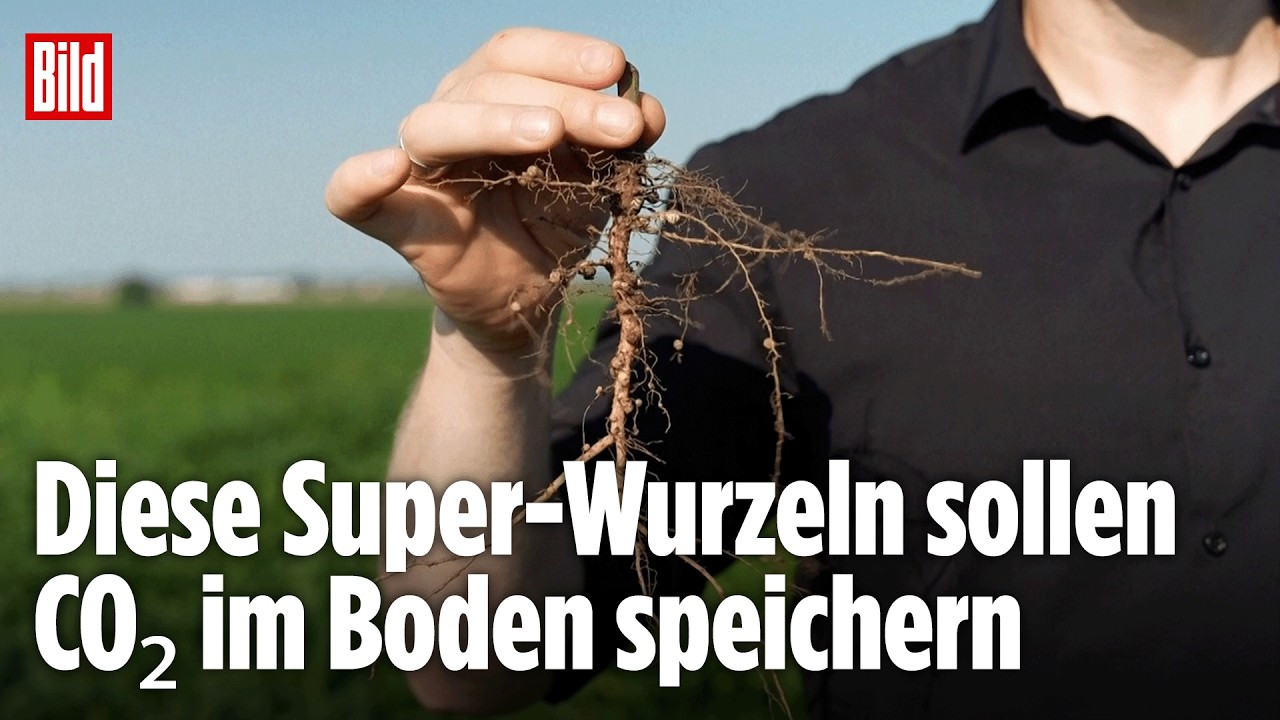 Wurzel-Trick: Neue Sojabohnen wachsen tiefer und sollen so Dürre und CO₂ bekämpfen