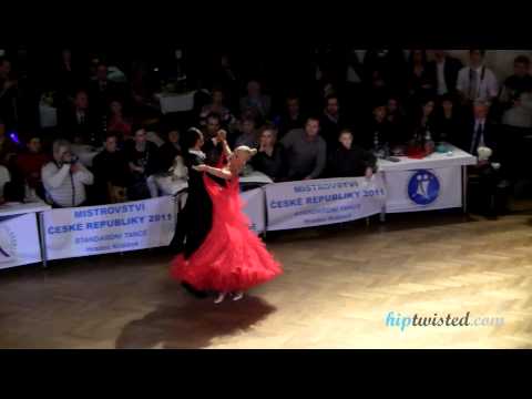 Oscar Pedrinelli - Kamila Brozovska, Czech standard championship 2011, final round - waltz