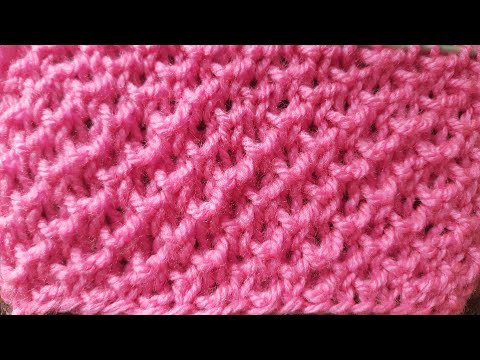 Knitting pattern for beginners! Knit stitches only.