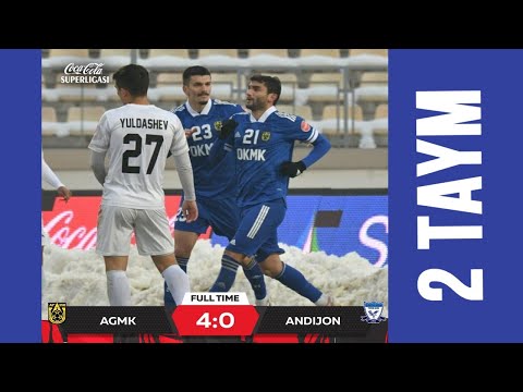 Coca Cola Superliga. 24-tur AGMK — ANDIJON 4:0  2-tur