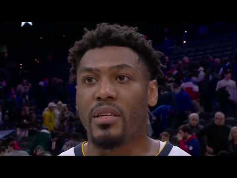 Jalen Pickett PostGame Interview | Denver Nuggets vs Philadelphia 76ers