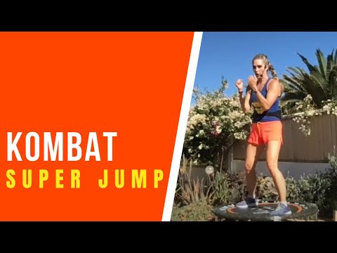 Jill Cooper's SuperJump Kombat Jump Rebounding class