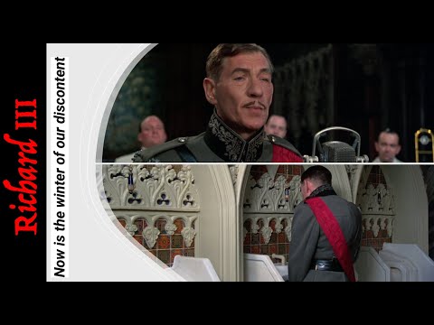 "The winter of discontent" Shakespeare Richard III Soliloquy at a urinal! (Richard Loncraine, 1995)