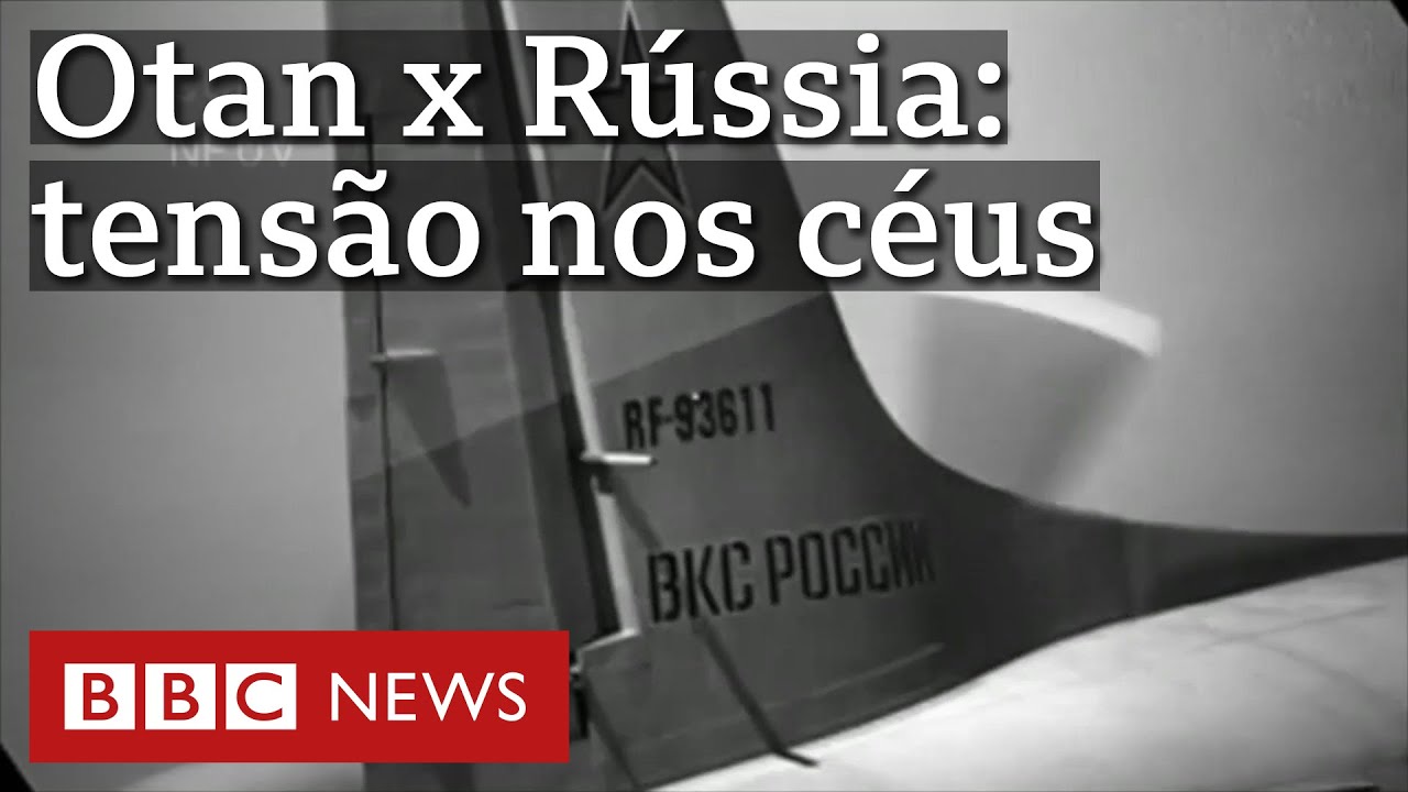 Os encontros de aviões militares de Rússia e Otan nos céus