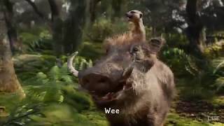 The Lion King (2019) - The Lion Sleeps Tonight (Lyrics) 1080pHD