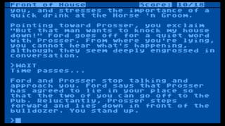 The Hitchhiker's Guide to the Galaxy for the Atari 8-bit family