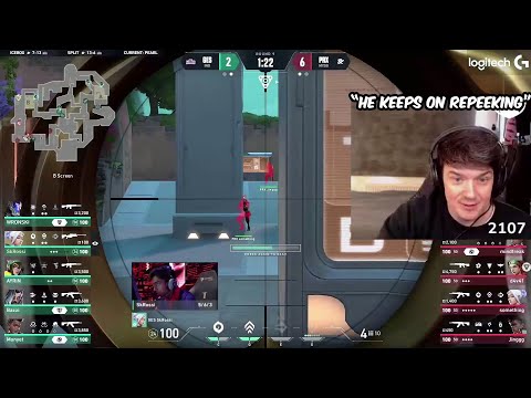 SkRossi Has To Be Crazy To Keep Repeeking PRX  In VCT PACIFIC | Sliggy Reacts