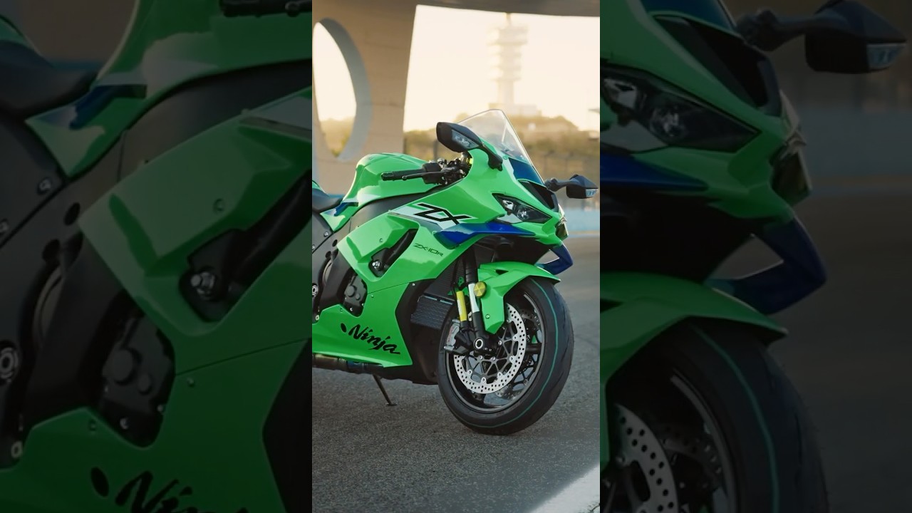 忍者のように駆け抜けろ ― 新型 Ninja ZX-10R #Kawasaki #NinjaZX10R #PushTheLimit
