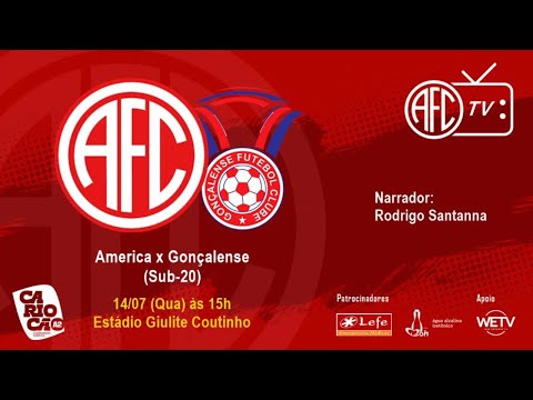 CAMPEONATO CARIOCA / SÉRIE A2 - SUB20 - AMERICA X GONÇALENSE