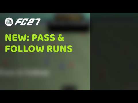 FC 27: New Move — Pass & Follow Runs! 🔄