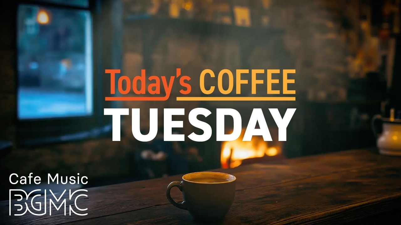 Cafe Music LIVE | Today's COFFEE TUESDAY: Autumn Coffee Jazz ☕ Slow Jazz for Study