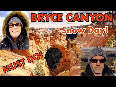 Bryce Canyon National Park / SNOW DAY! / Visiting with a Dog