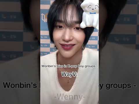 wonbin&rsquo;s bias in K-pop boy groups #riize #shorts #kpop #edit #sm #nctdream #nct127 #svt #txt #wayv