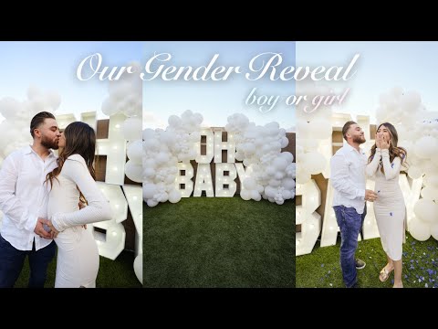 GENDER REVEAL + PARTY PREP! 