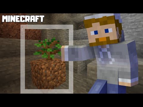 Minecraft Growing Trees Underground