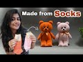 DIY Wonderful Teddy Bears From Socks Made It Under Rs 30 Socks Toys