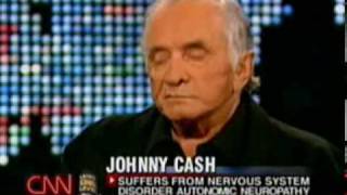 Larry King Live with Johnny Cash (2002) part 1