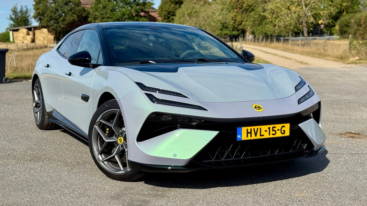 Lotus Emeya 600 // REVIEW on AUTOBAHN with 0-100 & 100-200