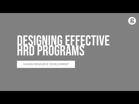 Introduction to Human Resource Development