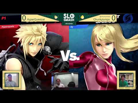 SLO Arcadian: Spring 2023 - HyperQuetzal (Cloud) vs Chunkylumps (Zero Suit Samus) - Pools