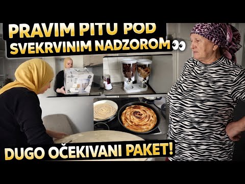 Pravim pitu pod svekrvinim nadzorom 👀 | Stigao dugo očekivani paket