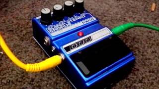 DOD  Super Stereo Chorus pedal FX68 demo