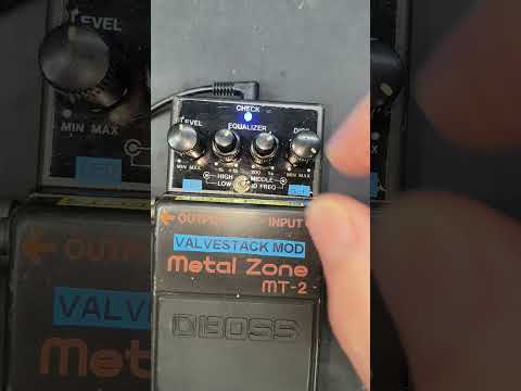 Boss MT-2 Metal Zone Distortion ValveStack Mod 1993 image 11