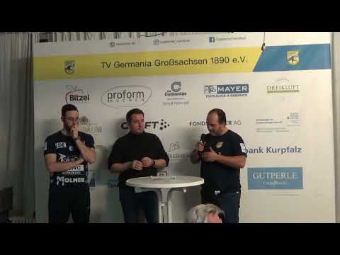 TVG Großsachsen 2023/24 - Trainergespräch + Spieler des Tages / Spiel 13 / HSG Ostfildern