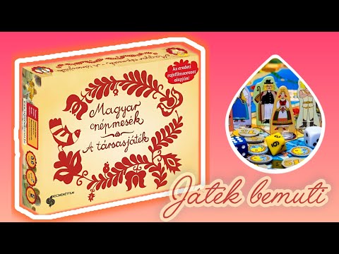 Magyar Népmesék társasjáték bemuti - Játék bemuti