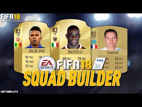 FIFA 18 Squad Builder - CHEAP LIGUE 1 STARTER TEAM! UNDER 30K! w/ Balde Diao, Balotelli + Thauvin!