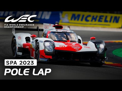 TOYOTA GR010予選ポールラップ動画 WEC 第3戦 スパ・フランコルシャン