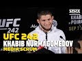 Khabib Nurmagomedov UFC 242 Media Scrum - MMA Fighting