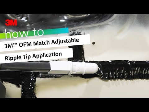 HOW TO: Match OEM Seam Sealers with the 3M™ OEM Match Adjustable Ripple Tip