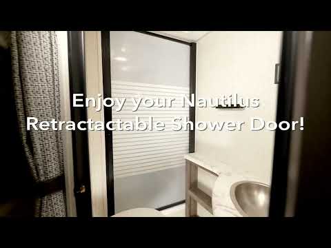 Nautilus  Retractable Shower Door Installation Video