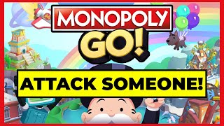 How To Attack Someone In Monopoly GO (BEST METHOD)