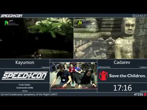 Tomb Raider: Underworld - Any% by Cadarev and Kayumon | SpeedCon 2019