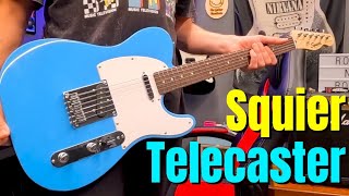 Video thumbnail for Squier by Fender Sonic Telecaster California Blue Guitar Review by The Guitar Manifesto