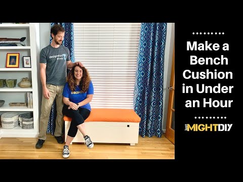 How to Make a Bench Cushion 
