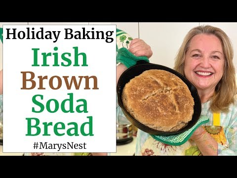 Traditional Irish Brown Soda Bread Recipe for St. Patrick's Day