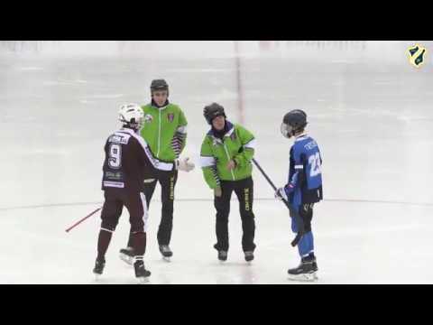NM Bandy Smågutt Semifinale Stabæk - Mjøndalen (høydepunkt)