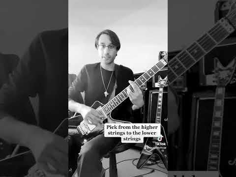 Cool Black Metal Picking Technique #blackmetal #metal #guitar