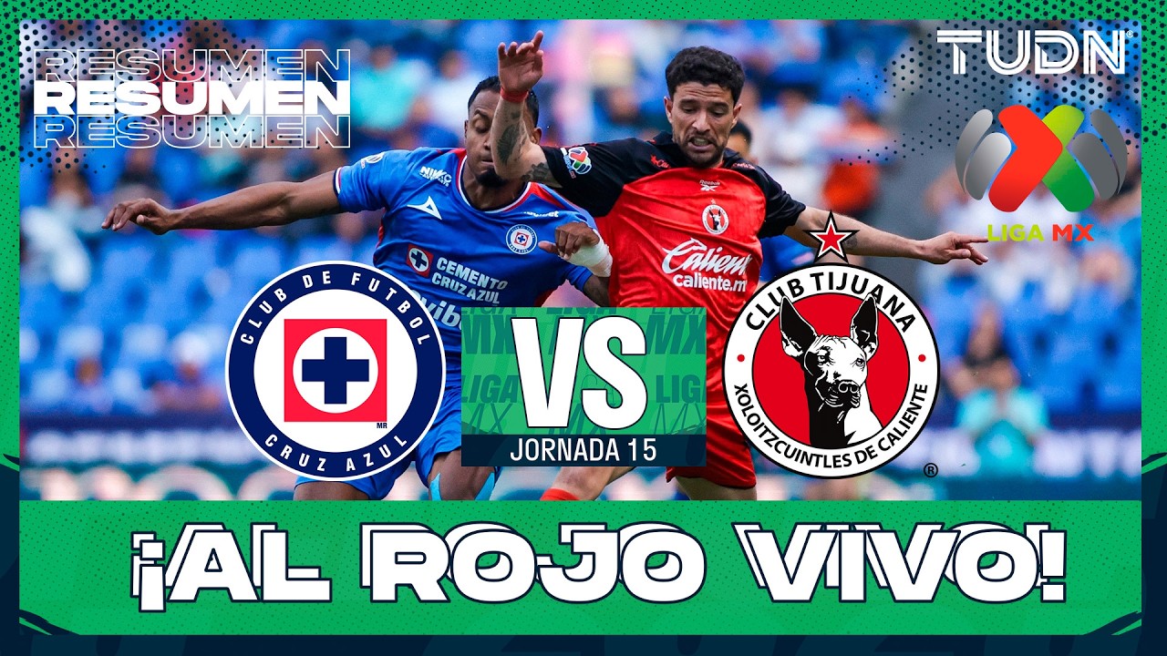 Cruz Azul vs Club Tijuana Highlights