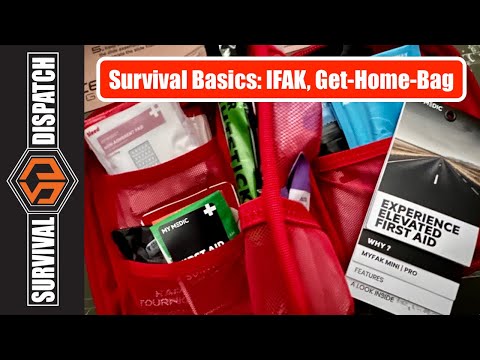 Prepper EDC Survival Gear: IFAK & Get Home Bag