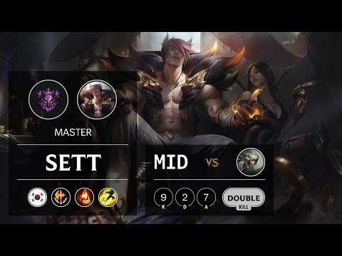 Sett Mid vs Camille - KR Master Patch 10.2